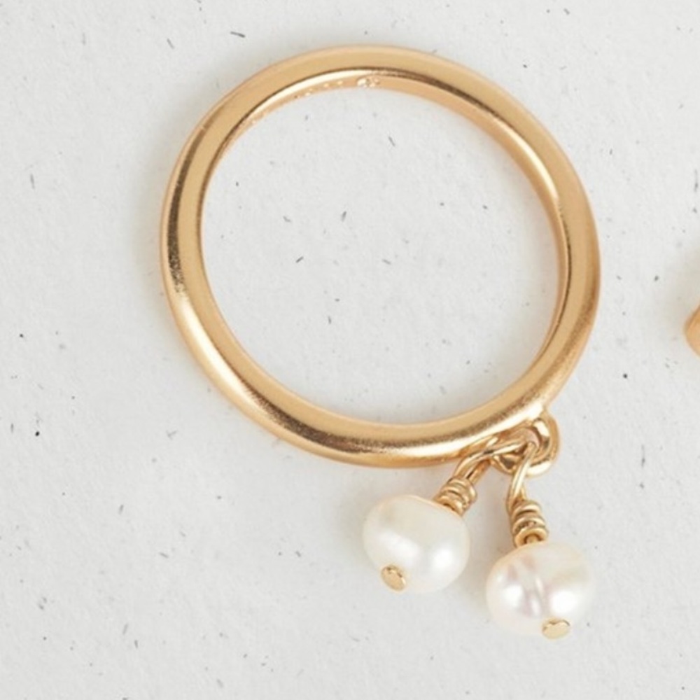 Lucky Brand Pearl Ring 7